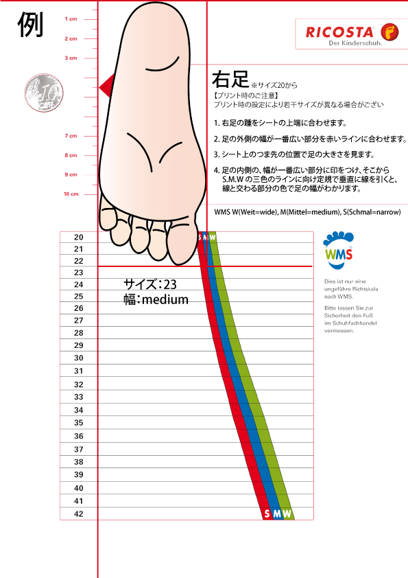 リコスタスケール例